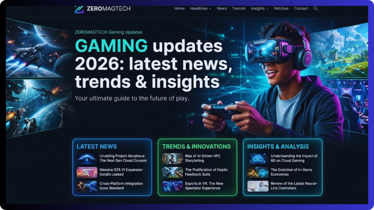 gaming updates zeromagtech