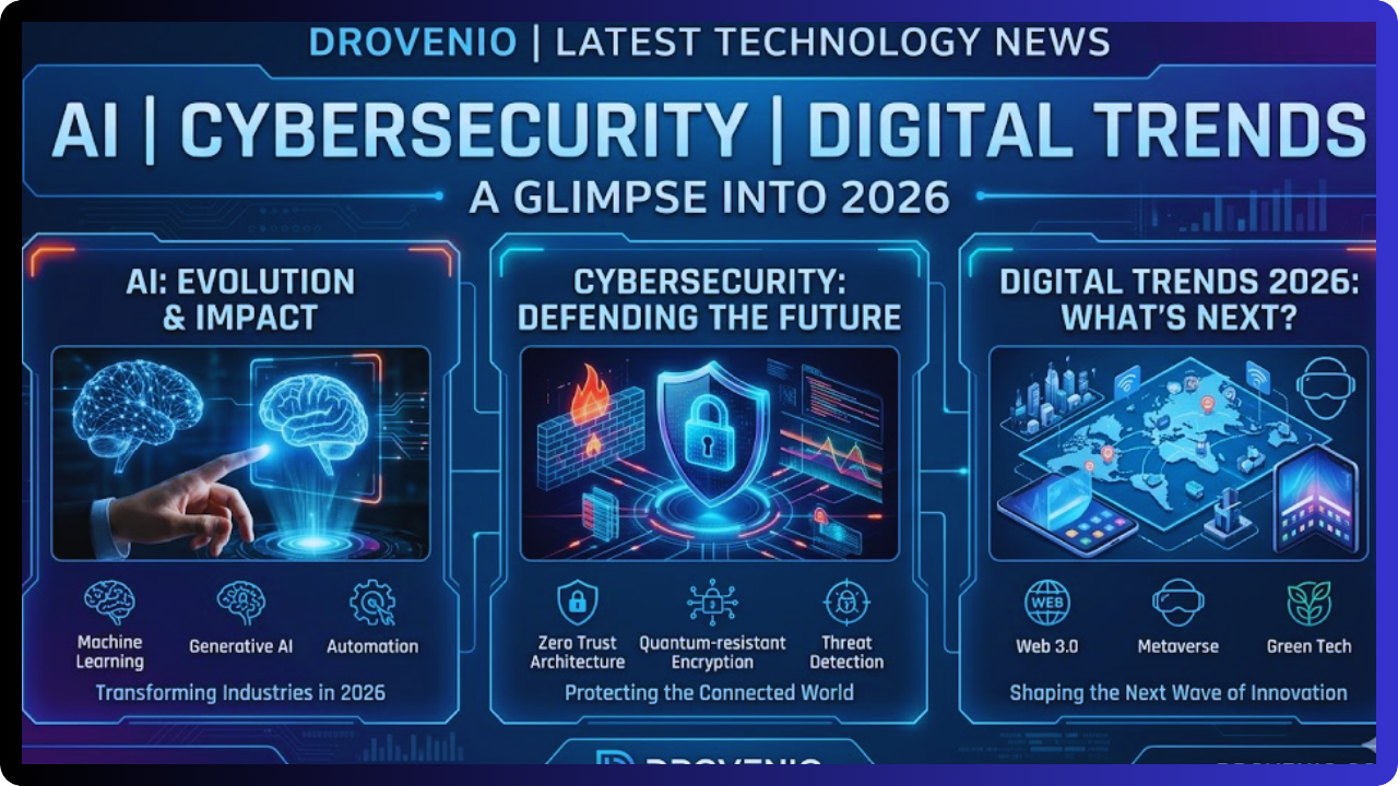 drovenio latest technology news