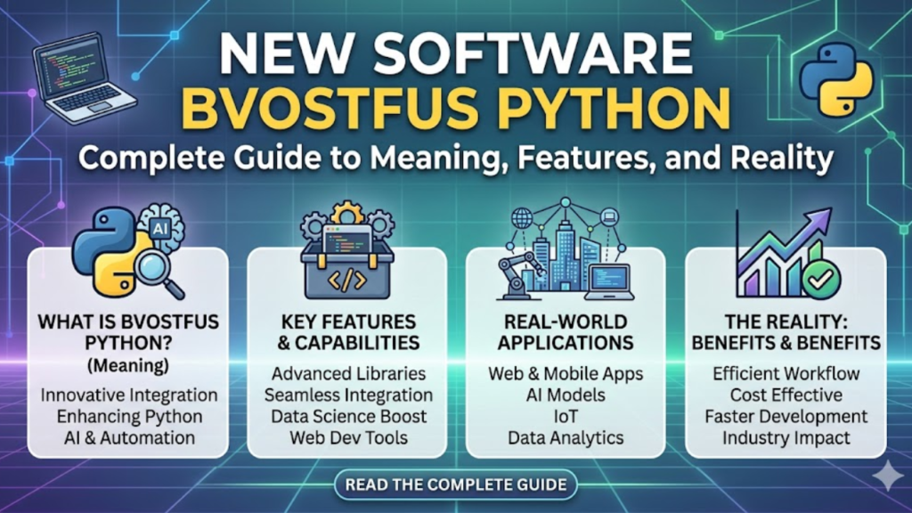new software bvostfus python