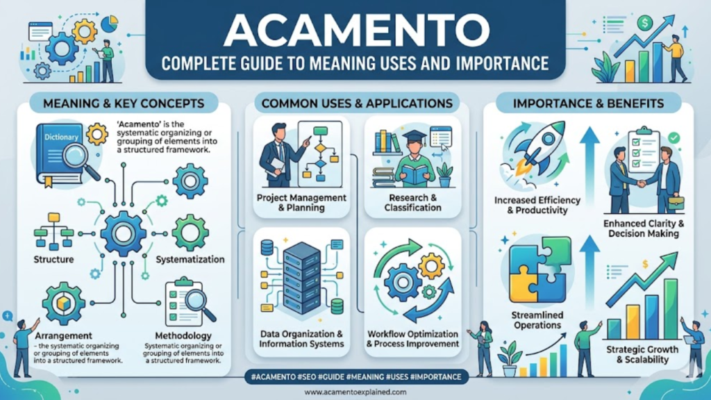 Acamento Complete Guide to Meaning Uses and Importance 1 Acamento